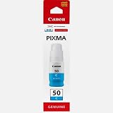 Canon GI 50 C Cyan Ink Refill Original for PIXMA G5050 G6050 G7050 GM2050 GM4050 view 4