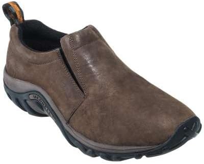 Merrell 60831 Men's Jungle Moc Nubuck Brown Slip-On Shoe