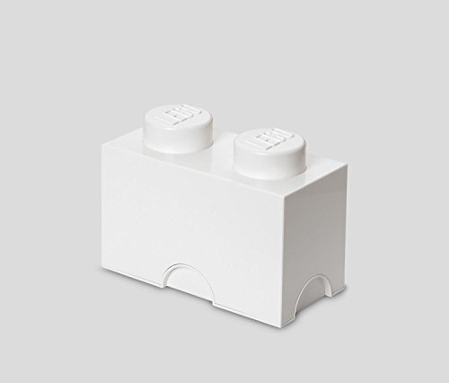 LEGO White Storage Brick 2 Children's Toy Box