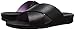 FitFlop Women's Aix Leather Slide Sandals dress Sandal, All Black, 6 M US