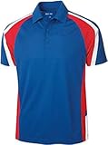 Sport-Tek ST654 Tricolor Micropique Sport-Wick Polo