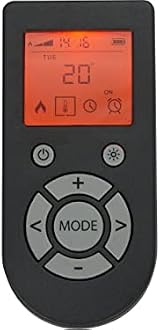 Adam Honley Fireplace Pure White Grey Oslo Electric Stove Black 48 Inch view 6