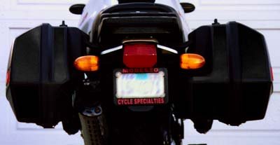 Moto Equip Black Reflective Sticker Kit made from 3M Scotchlite Vinyl tape for BMW R1100RT R1150GS R1100GS R1150RS R1100R R1150R Side Bags ME-RK-2