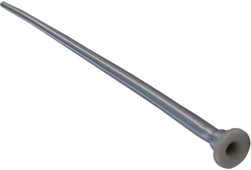 Simpatico 68091SN Supply Line with Flathead End with 3/8-Inch Outside Diameter and 20-Inch Long, Satin Nickel