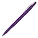 Pentel Rolling Writer Rollerball Pen, 4MM Medium Tip, Violet Barrel/Ink, Dozen PENR100V (R100-V)