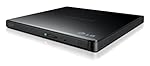 LG Electronics 8X USB 2.0 Super Multi Ultra Slim Portable DVD Writer Drive +/-RW External Drive with M-DISC Support (Black) GP65NB60