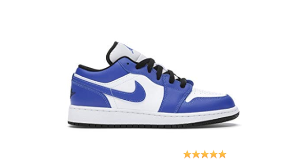 low jordan 1s blue