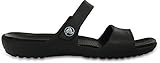 Crocs Women's Coretta Dress Sandal, Black/Black, 7 B(M) US