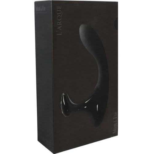 Evolved Novelties Adam and Eve L' Arque Silicone Vibe, Waterproof, Black image