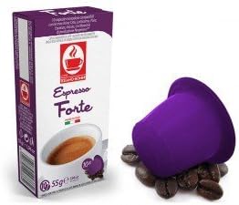 90 Nespresso Compatible Coffee Capsules Tiziano Bonini pods (Forte)