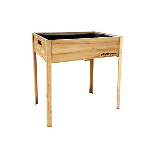 PLANTAWA Pflanzkasten Pflanzkasten Blumenkasten für Urban, Anzuchttisch aus rechteckigem Holz, 61 x 41 x 67 cm