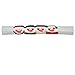 Christmas Kitchen Appliance Handle Covers Snowman And Santa Holiday Decorations, Set Of 3 For Refrigerator Microwave Oven Or Dishwasher By Gift Boutique