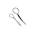 New 2pcs Magic Topsy Tail Hair Braid Ponytail Styling Maker Clip Tool (Random Color)