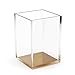 Acrylic Gold Pen Pencil Holder, Desktop Stationery Organizer,Office Desk Accessory (gold)