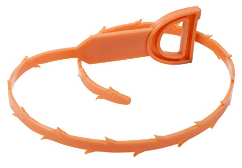 Jacent Reusable Flexible Drain Cleaner Snake, 20 Inches Long - 1 Pack