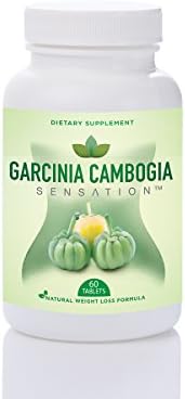 Garcinia Cambogia Sensation- Natural Weight Loss Dietary Supplement- 60 tablets