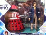 Dr Doctor who twin pack Eigth Doctor & Alpha Dalek RARE EXCLUSIVE SET