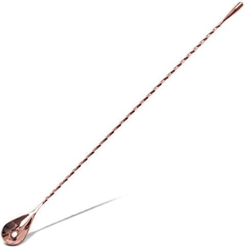Barfly by Mercer Barfly Bar Spoon with Teardrop End - 15-3/4-in - Copper Plated