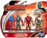 Marvel Avengers Age of Ultron Iron Man vs Ultron Exclusive 3 3/4 Action Figur...