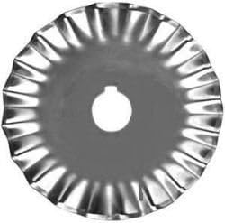 45mm DAFA Rotary Cutter PINKING Spare Replacement Blade Fits OLFA & FISKARS