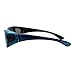 OTG Fit Over Glasses Oval Polarized Lens Sunglasses 100% UV Protection Blue
