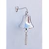 Chrome-Hanging-Ships-Bell-6-Chrome-Ship-Bell-Nautical-Decor-Chrome-Boat
