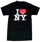 I Love Ny T-shirt (Extra Large, Black)