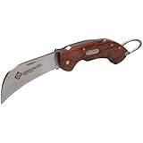 Greenlee 0652-28 Wood Handle Hawkbill Pocket Knife