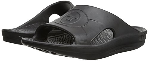 Telic Unisex Slide Sandal, Midnight Black, M - Thumbnail 6