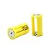 JETEHO Yellow 3 AA to 1 D Converter - Parallel AA to D Battery Adapters Holder Case,Pack of 4