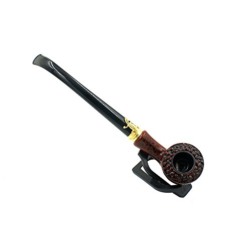 Home-organizer Tech Hand Carved Acrylic & Resin Smoking Pipe Tobacco Pipe with Pipe Accessories True Man's Essential Fashion Decoration Choice (Acrylic & Resin)