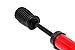 U Sports Dual Action Ball Pump with Needle, Nozzle and Hose - essential Ball Games Accessory for Soccer Ball, Rugby, Basketball, Volleyball, Yoga Ball