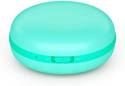 Rechargeable Double-Sided Hand Warmer 3000 mAh Power Bank Backup Charger for Smart Phones, Great Gift, Color Green