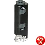 Carson 60X-100X MicroMax LED Lighted Pocket Microscope (MM-200)