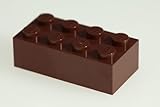 200x Lego Reddish Brown (Brown) 2x4 Bricks Super Pack