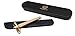 Islandoffer Simple Classic Grade Solid Brass Pen, Handmade Copper Sign Pen Pocket Pen with Clip, Unique Polished Metal Sign Signature Pen Gel Pen