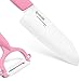 Kyocera Revolution Series Santoku Knife and Y Peeler Set, 5-1/2