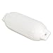 Best Choice Products Set of 4 Ribbed Marine Vinyl Boat Fender Bumper Dock Shield Protection - White
