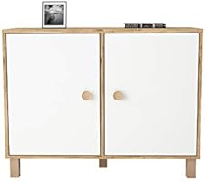 Yurupa Inamor Cok Amacli Dolap Ahsap Ayak 2kapak Cam Beyaz Kayin In35 217 Amazon Com Tr