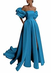 Bekvamlighet Detachable Puffy Sleeves Wedding