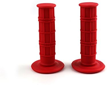 Mx Gel Rubber Handlebar Grip for 7/8 Inch Handlebar Motorcycle (red)