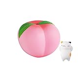 Jumbo Peach Slow Rising Squishy Bundle with Random Mochi Squishy