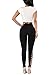 Lovezesent Women's Crisscross Cutout Side High Waist Yoga Active Leggings