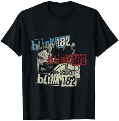 Amazon.com: Official Blink-182 One More Time Portrait T-Shirt