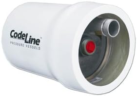 CodeLine 40E30N 4 x 40 300PSI End Port Fiberglass Vessel Membrane Housing