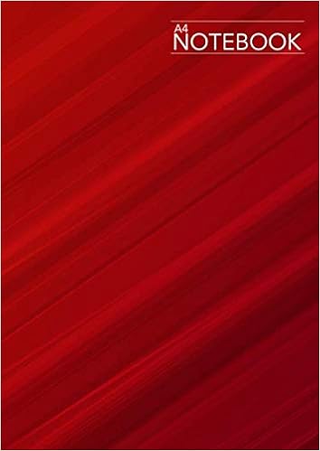 Notebook Notebook 0 Pages 90gsm Lined Journal Jotters Notebook 0 Pages Notebook No Margin Size 8 3 11 7 Inches Red Cover Design White Paper Publisher Notebook 0 Pages Amazon Com Books