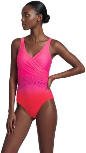 Lands' End Womens Chlorine Resistant Tugless Tank Shelf Bra One
