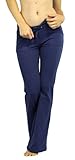 ToBeInStyle Women's Drawstring Sweatpants w/ Side & Back Pockets