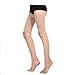 Thigh Compression Sleeve Body Shaper for Women Slimming Stovepipe Lose Buster Weight Loss Wrap Helps Tone Shape Thigh Muscle (Beige)