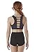 Liakada Girls Ascent Stylish & Supportive Sports Bra with Wide Shoulder Straps Dance, Gym, Yoga, Cheer!
